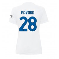 Dámy Fotbalový dres Inter Milan Benjamin Pavard #28 2023-24 Venkovní Krátký Rukáv
